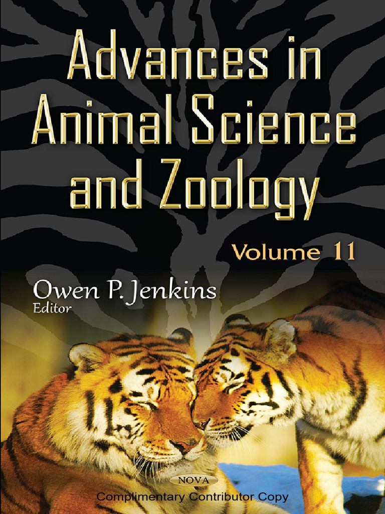 Advances in Animal Science | PDF | Wellness | Science & Mathematics