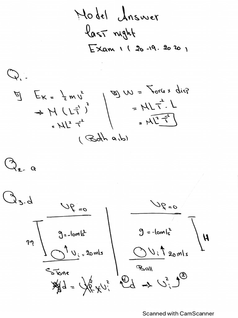 Model answer final pdf