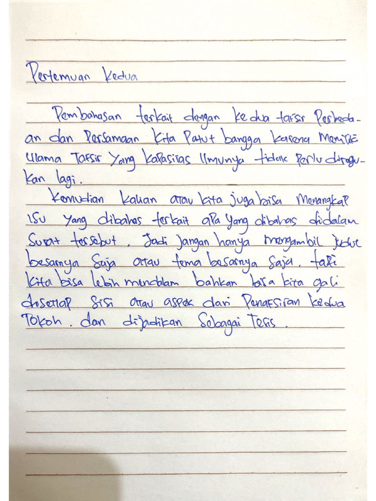 Catatan Pertemuan Ke 2 Pdf