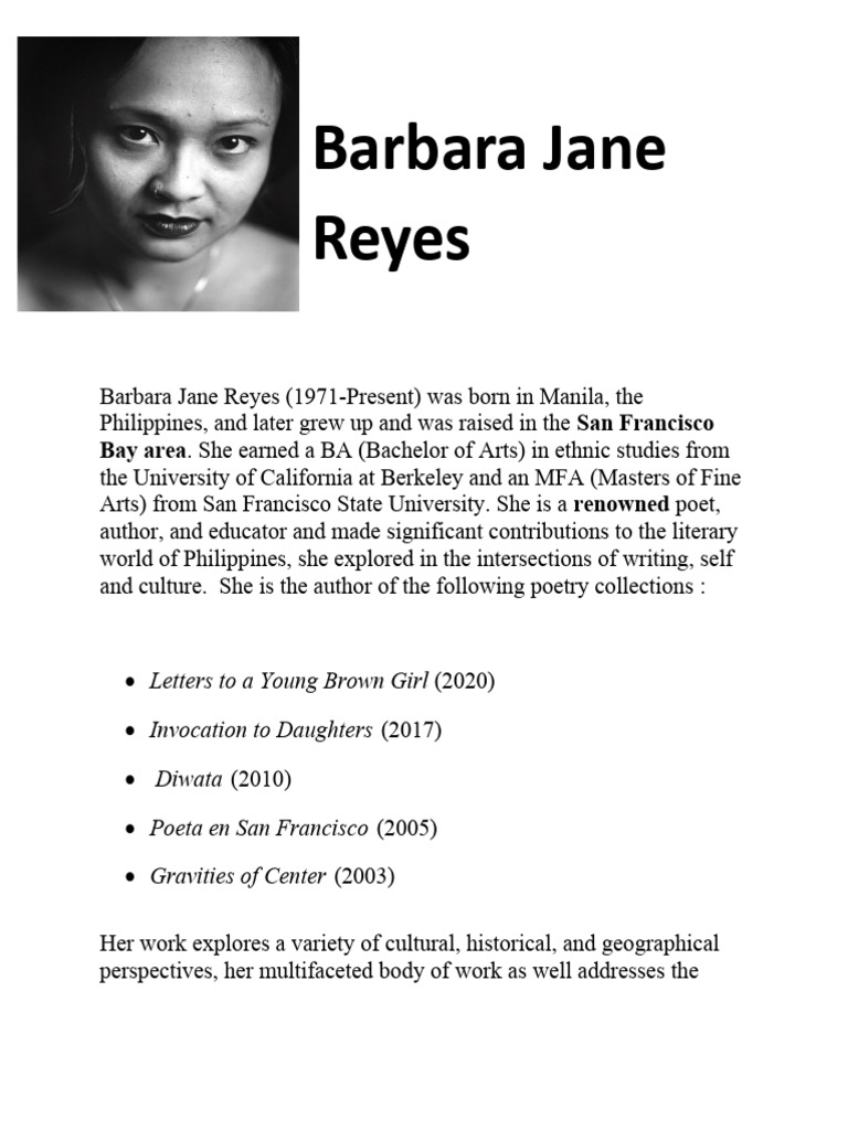 Barbara Jane Reyes 1 1 | PDF