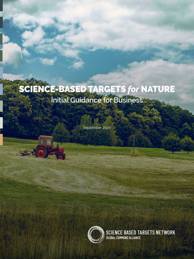 Initial Guidance on SBTs for Nature | PDF | Sustainability | Biodiversity