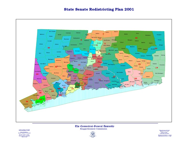 Senate Districts 2011 | PDF | Travel