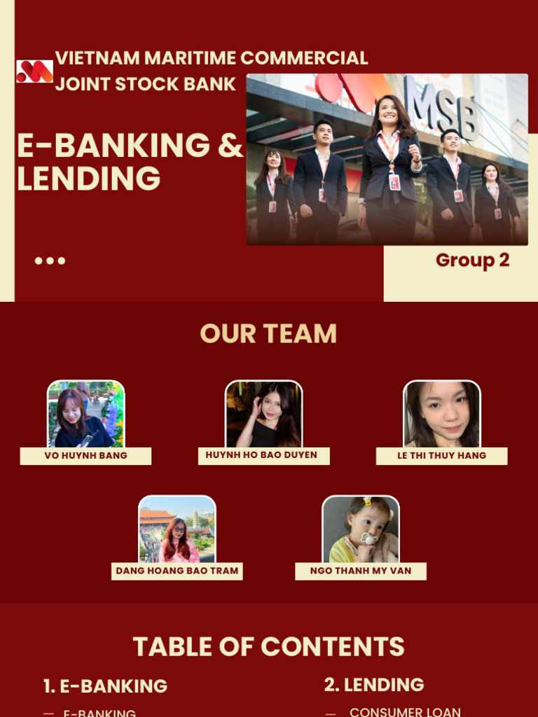 MSB Ebanking Lending Gr2 PDF Loans Mortgages