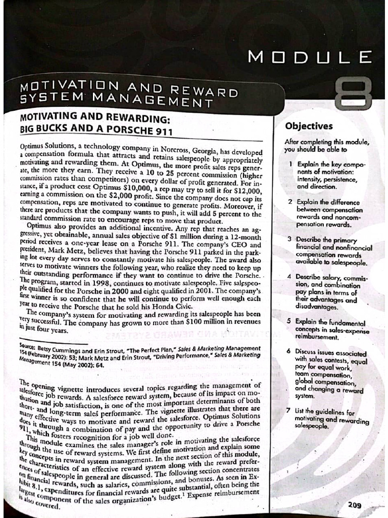 Motivation And Reward System Management Pdf