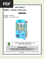 Claw Machine Operation Manual | PDF | Ac Power Plugs And Sockets ...