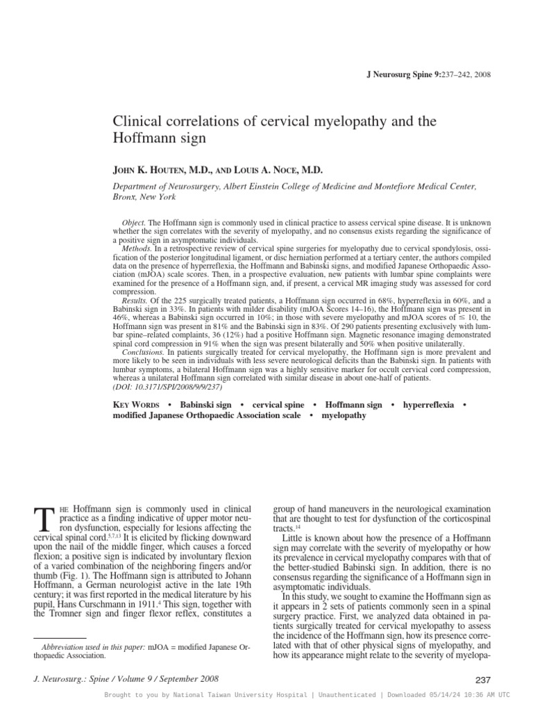 j-neurosurg-spine-article-p237 | PDF | Vertebral Column | Clinical Medicine