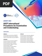 ASCP Certification and Examination Guide | PDF | Pathology | Blood Donation