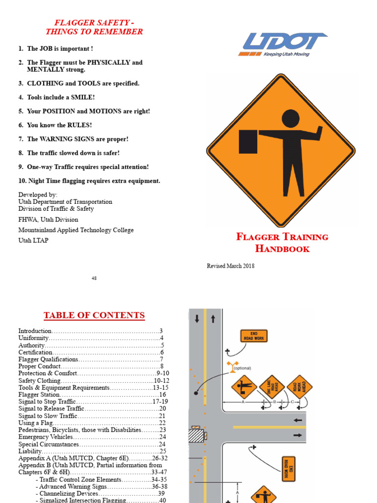 Flagger Safety Guidelines and Training | PDF | Traffic | Sunscreen
