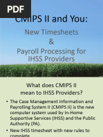 Home Services Program Timesheet 2025 | PDF