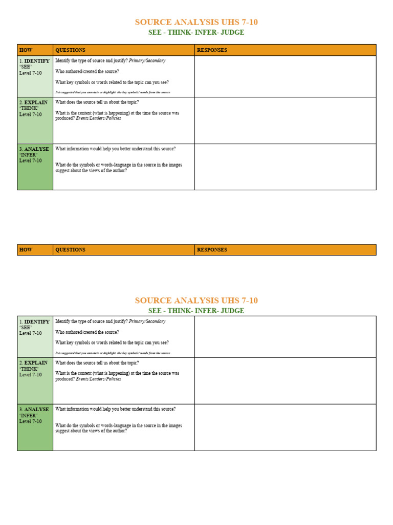 History Template | PDF