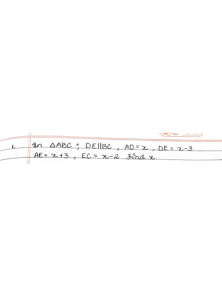 TRIANGLES Extra Questions | PDF