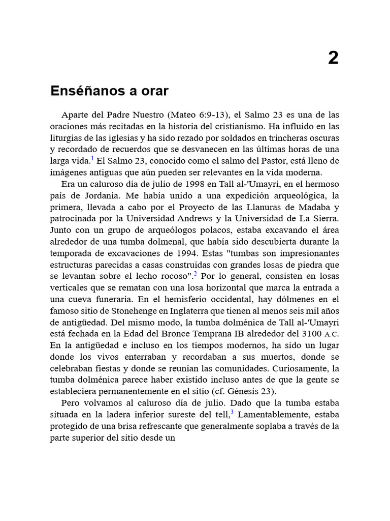 Chapter 2 teach us to pray es pdf salmos david