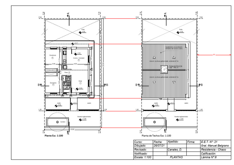 A3 Planta de Techos | PDF