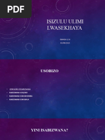 Isabizwana Soqobo