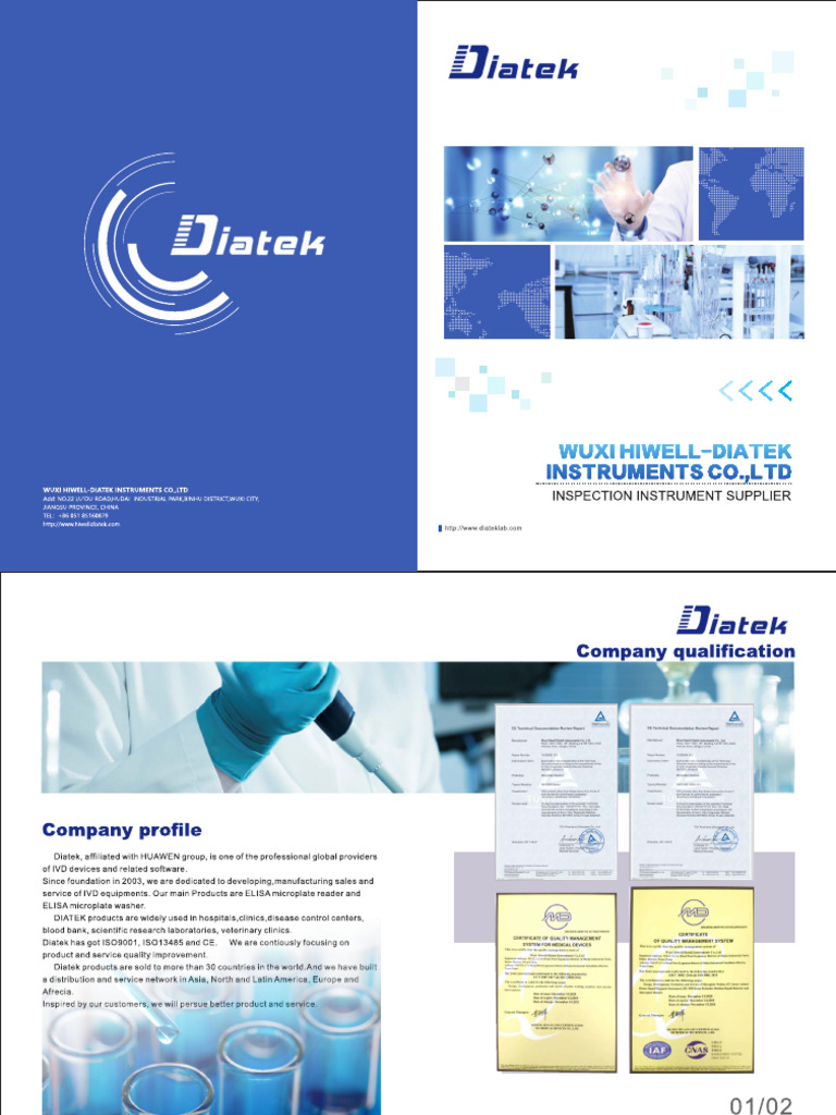 Diatek Catalog | PDF