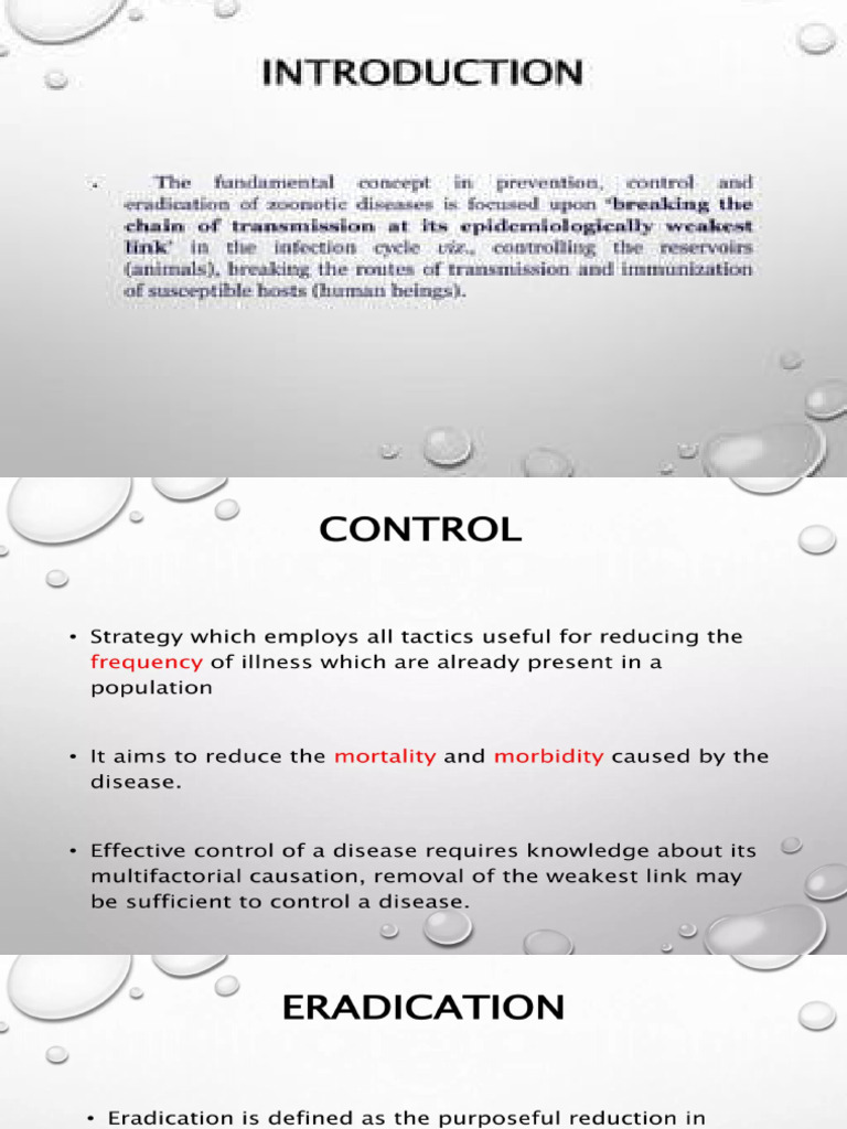 Zoonosis intelligence overview