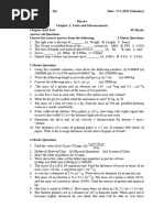 Selina Concise Physics Class 9 ICSE Solutions For Chapter 1 ...