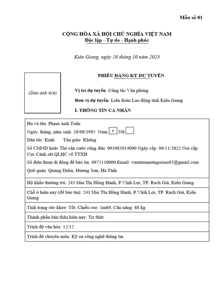 Tuan phieu dang ky du tuyen vien chuc pdf