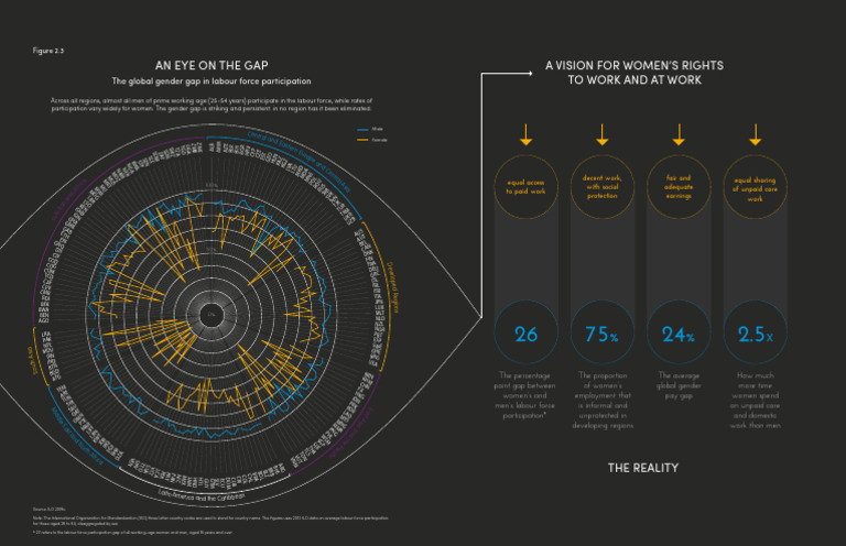 Global Gender Gap in Labor Participation | PDF | Workforce | Labor