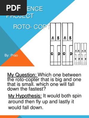My Science Project. Rotocopter (1)