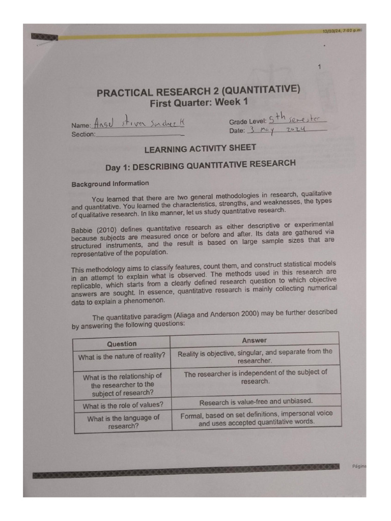Research Quantitative and Qualitative | PDF