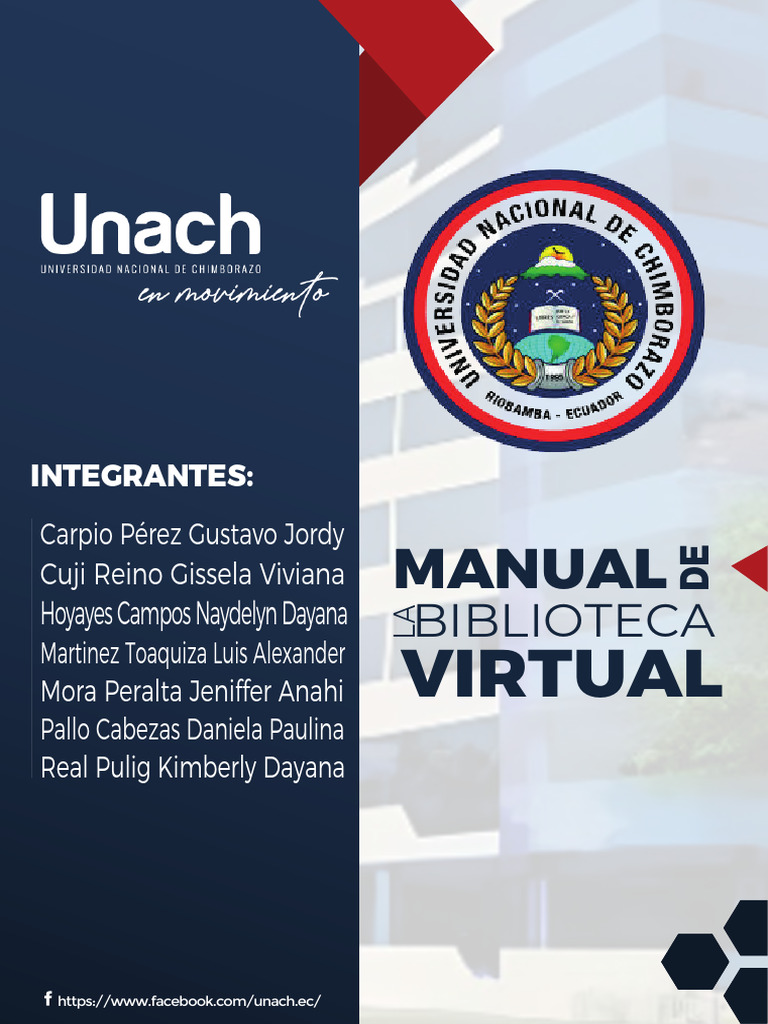 Manual de Uso Biblioteca Virtual UNACH | PDF | Informática | Ciencias ...