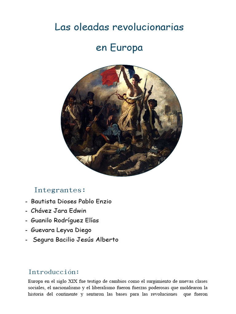 Las Oleadas Revolucionarias | PDF | Reino de francia | Gobierno