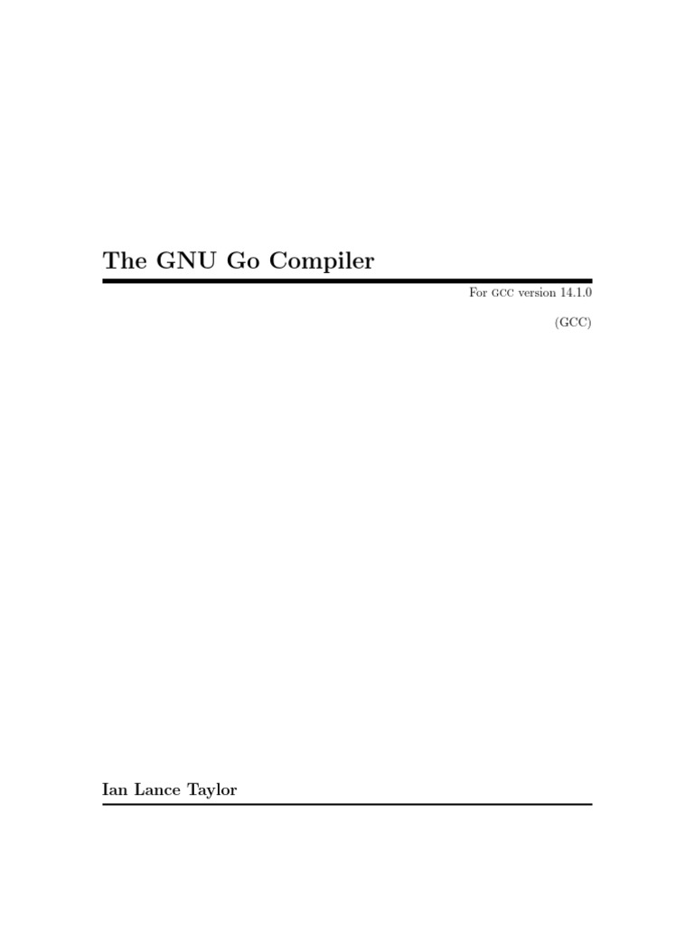 Gcc go 14 1 manual pdf free software source code