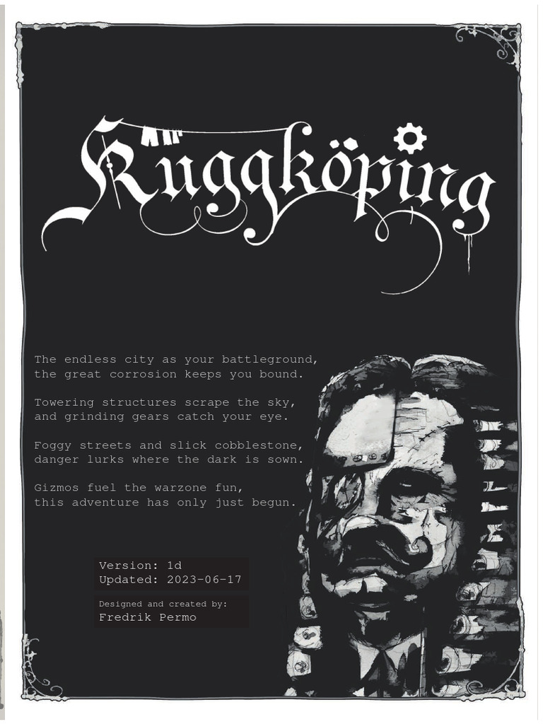 Kuggköping: A Solo Skirmish Adventure | PDF
