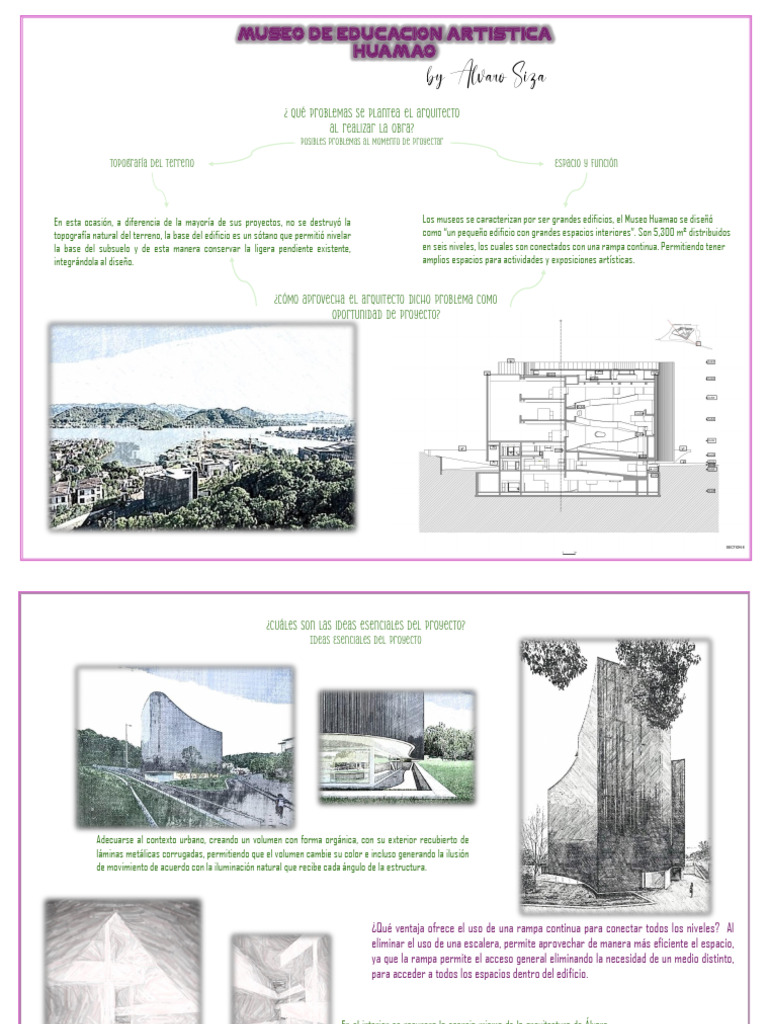 Diseño del Museo Huamao por Álvaro Siza | PDF | Sótano | Museo