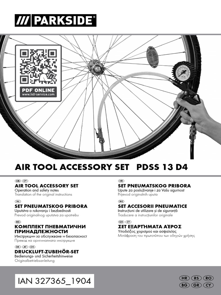 Air Tool Accessory Set Guide | PDF | Valve | Gases