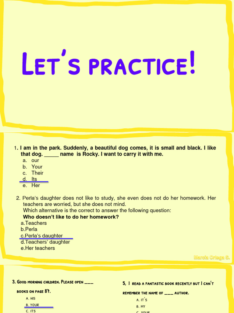 English Grammar Practice Exercises | PDF | Cooking | Noun