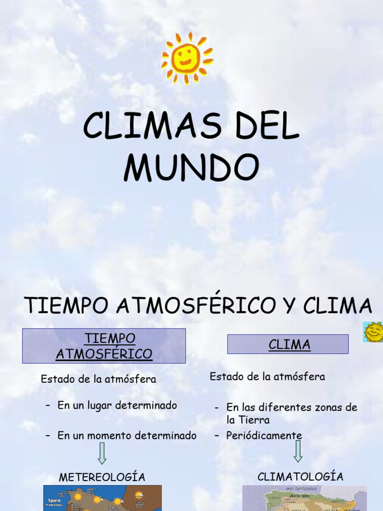 Climas Del Mundo | PDF | Clima | Clima templado