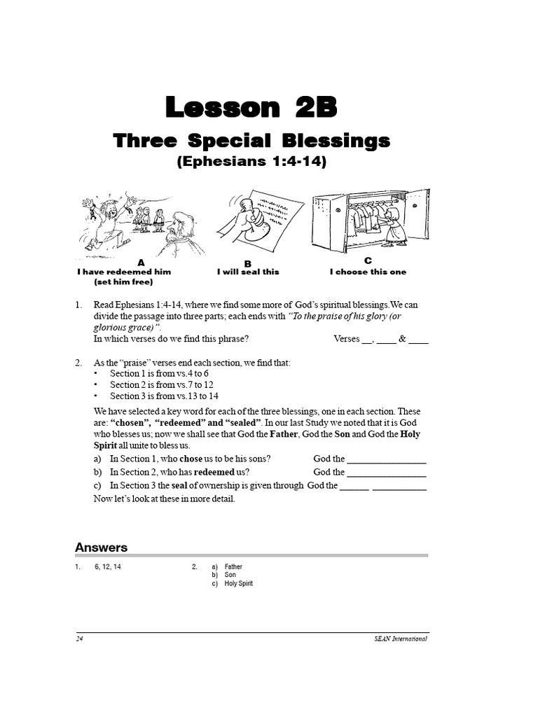 Ephesians Sample | PDF | Jesus | Paul The Apostle