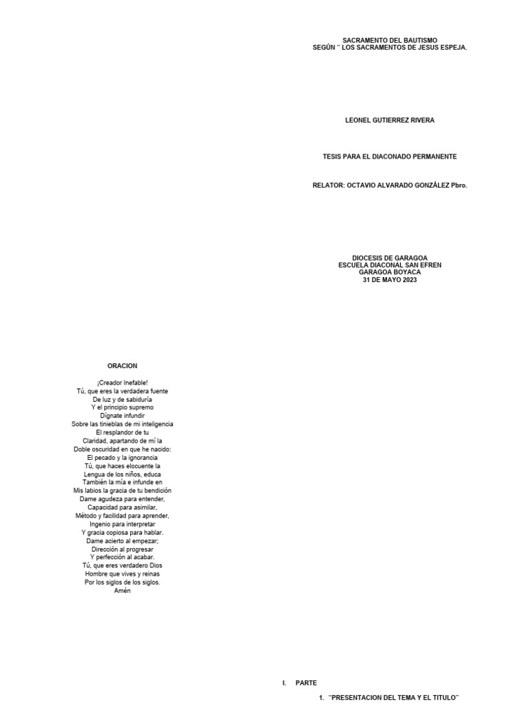 Comprendiendo el Sacramento del Bautismo | PDF | Sacramentos | Bautismo