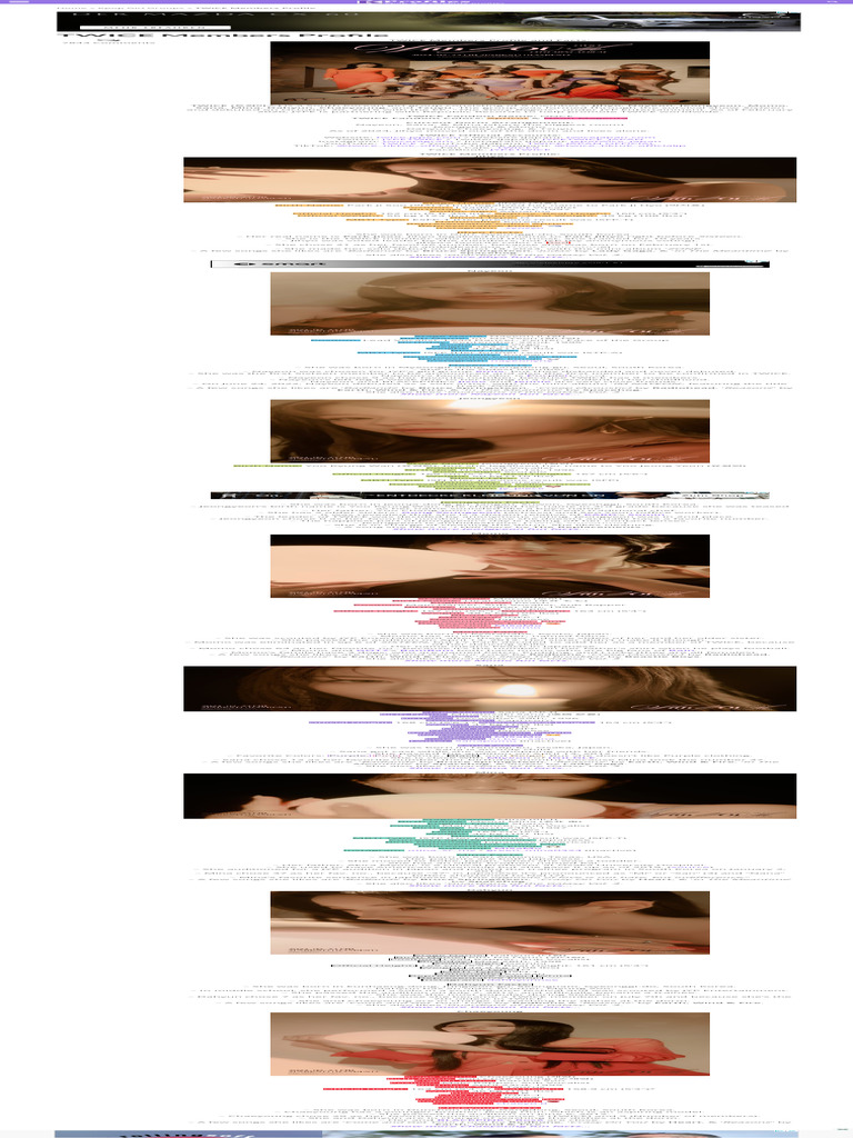 TWICE Members Profile (Updated!) - Kpop Profiles | PDF