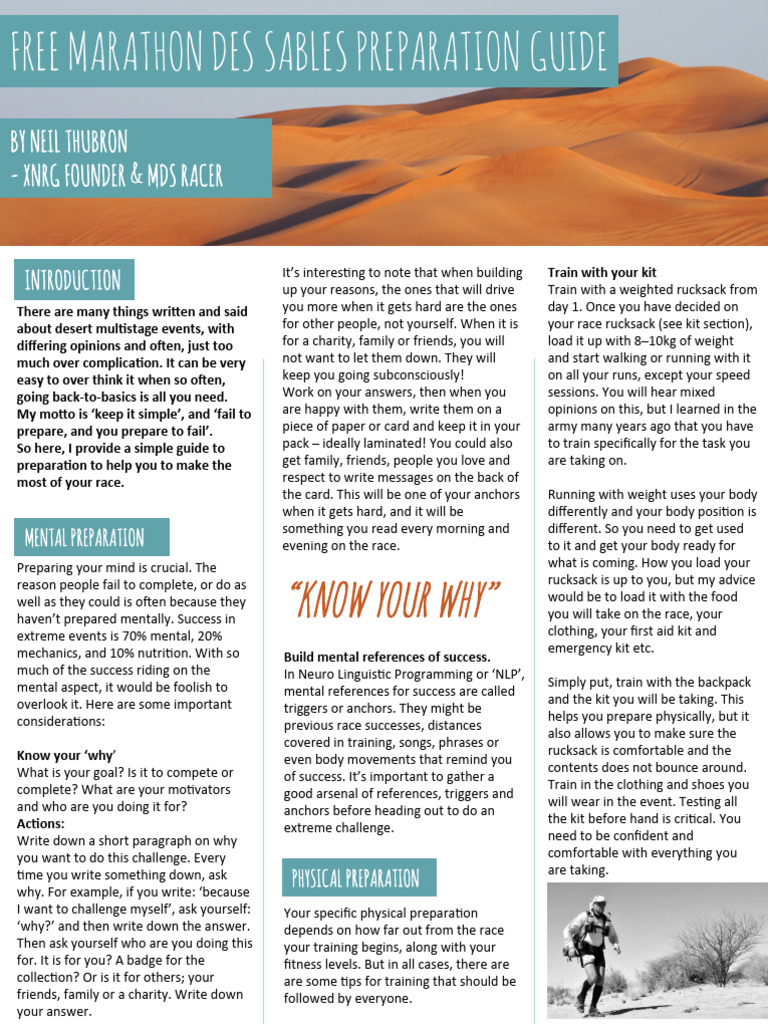 MDS Training Preparation Guide | PDF | Backpack