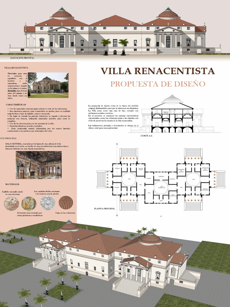 Propuesta de Diseño - Villa Renacentista | PDF