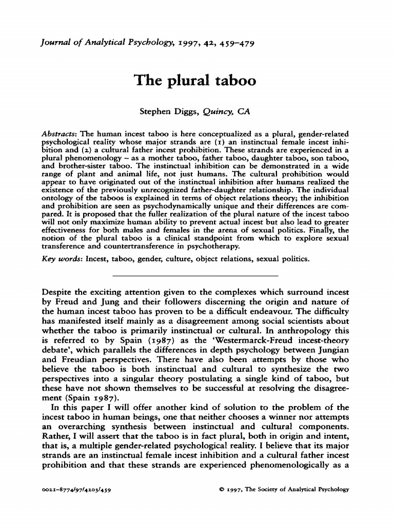 The Plural Taboo PDF