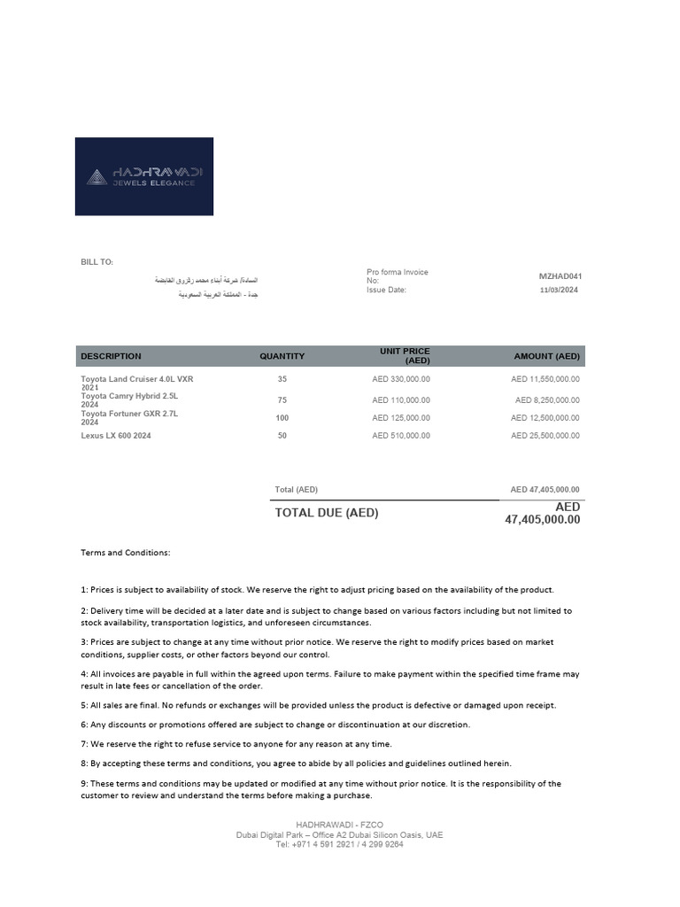  pdf receipt toyota