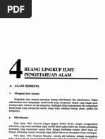 Download Bab4-Ruang Lingkup Ilmu Pengetahuan Alam by saniyJONAS SN74449212 doc pdf