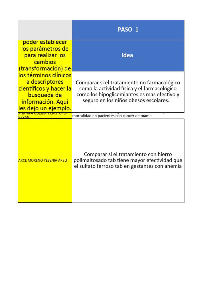 Espinoza - Martinez - Juliana - Pregunta Clinica - Fragmento | PDF ...