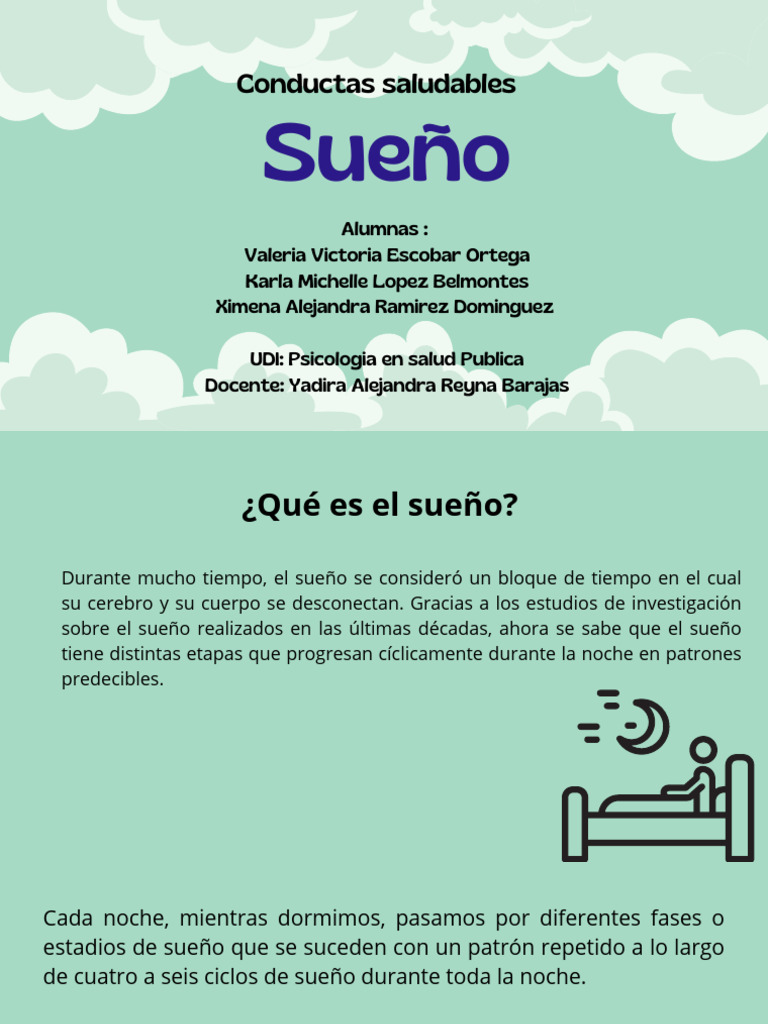 Etapas del sueño y su importancia | PDF | Dormir | Enfermedades y ...