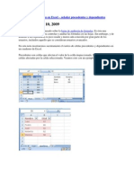 Auditoría de Fórmulas en Excel