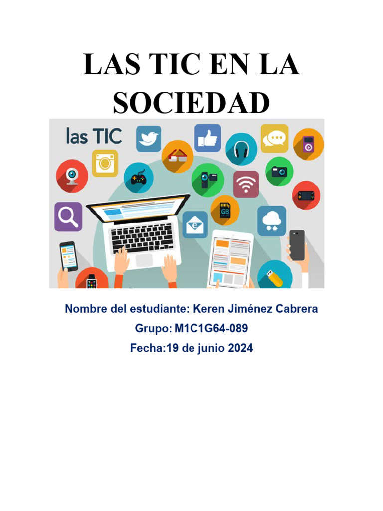 Impacto de las TIC en la Sociedad | PDF | Medios de comunicación ...