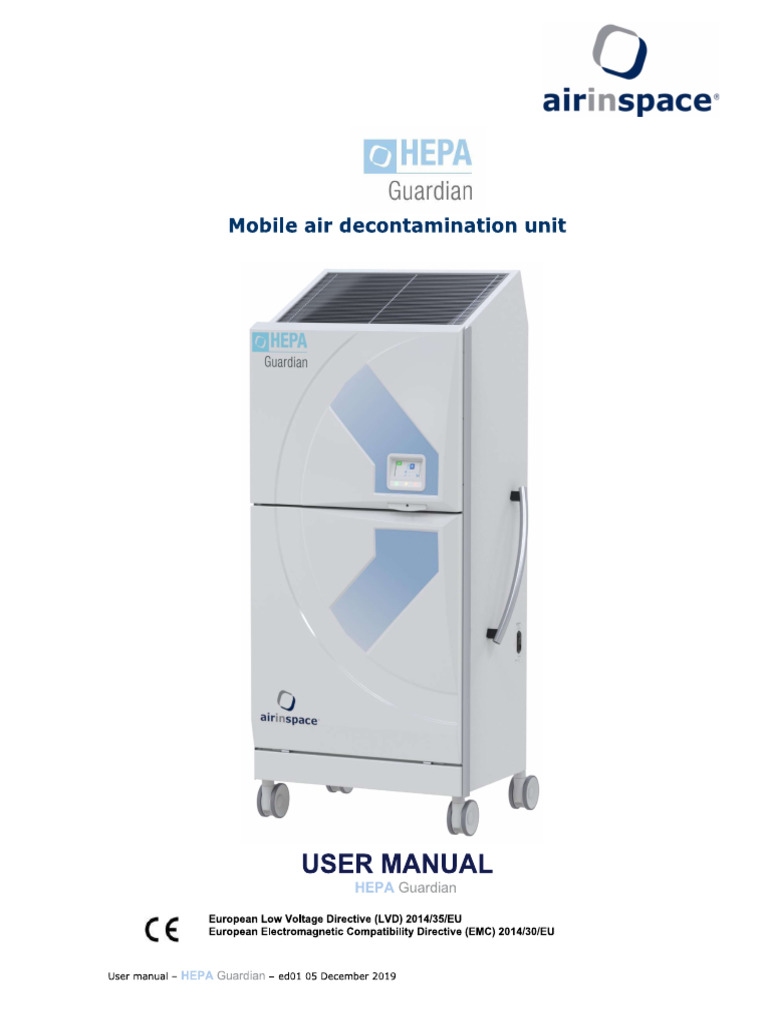 HEPA Guardian User Manual | PDF