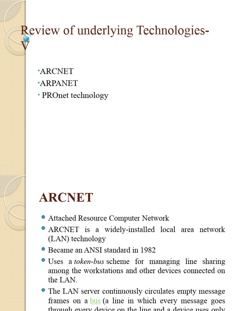 Review of Underlying Technologies - V - 1 - 1 | PDF | Computer Network ...
