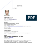 Resume Software Engineer