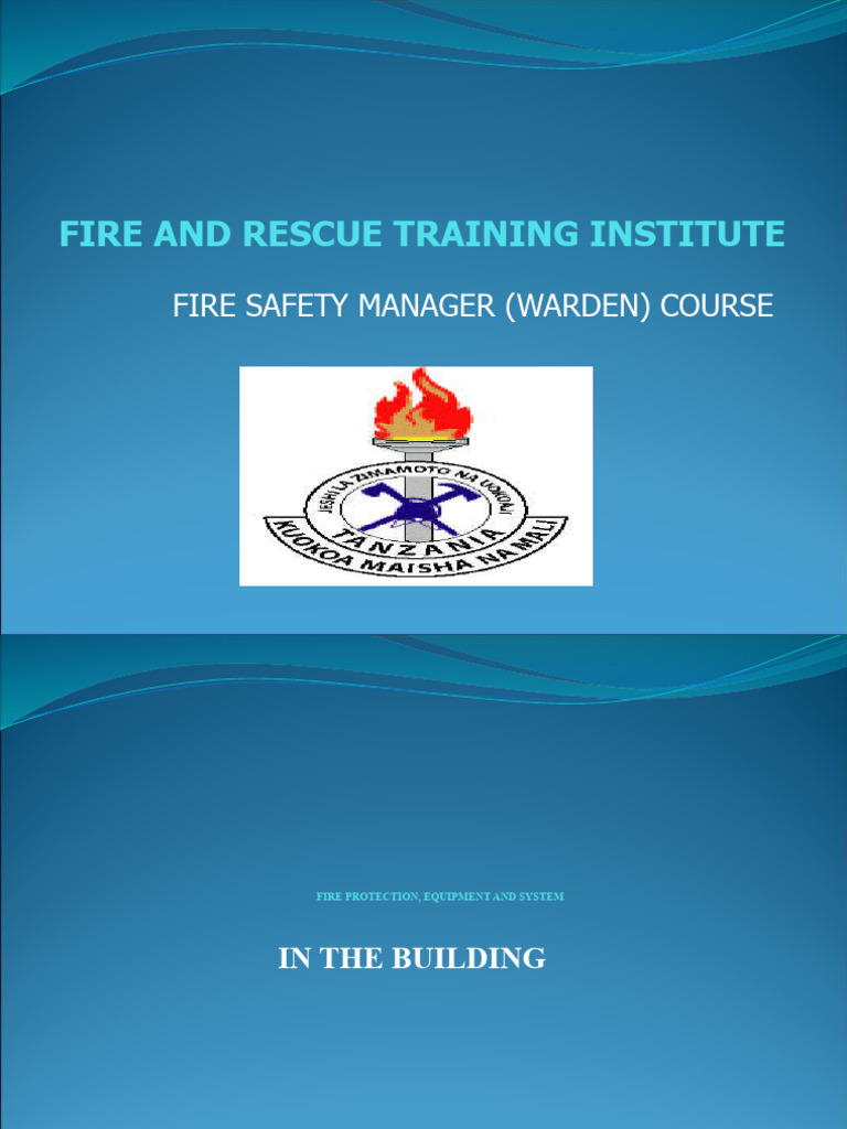 Fire Safety Manager Course Overview | PDF | Firefighting | Fires