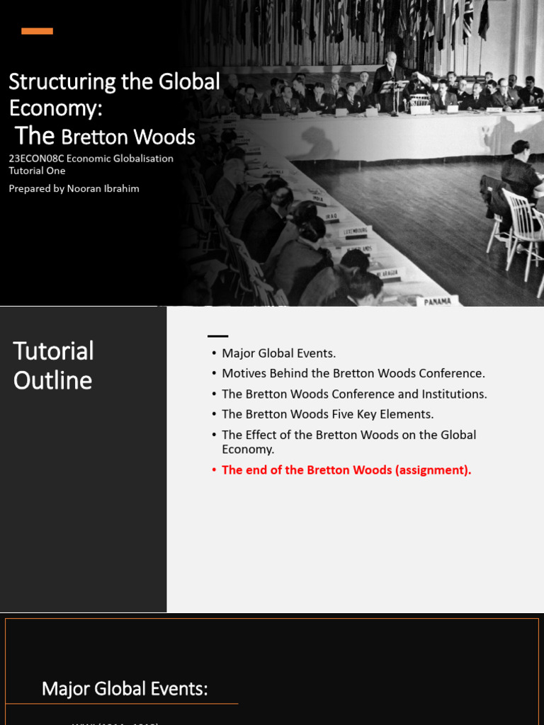 Bretton Woods: Impact on Global Economy | PDF | Bretton Woods System ...